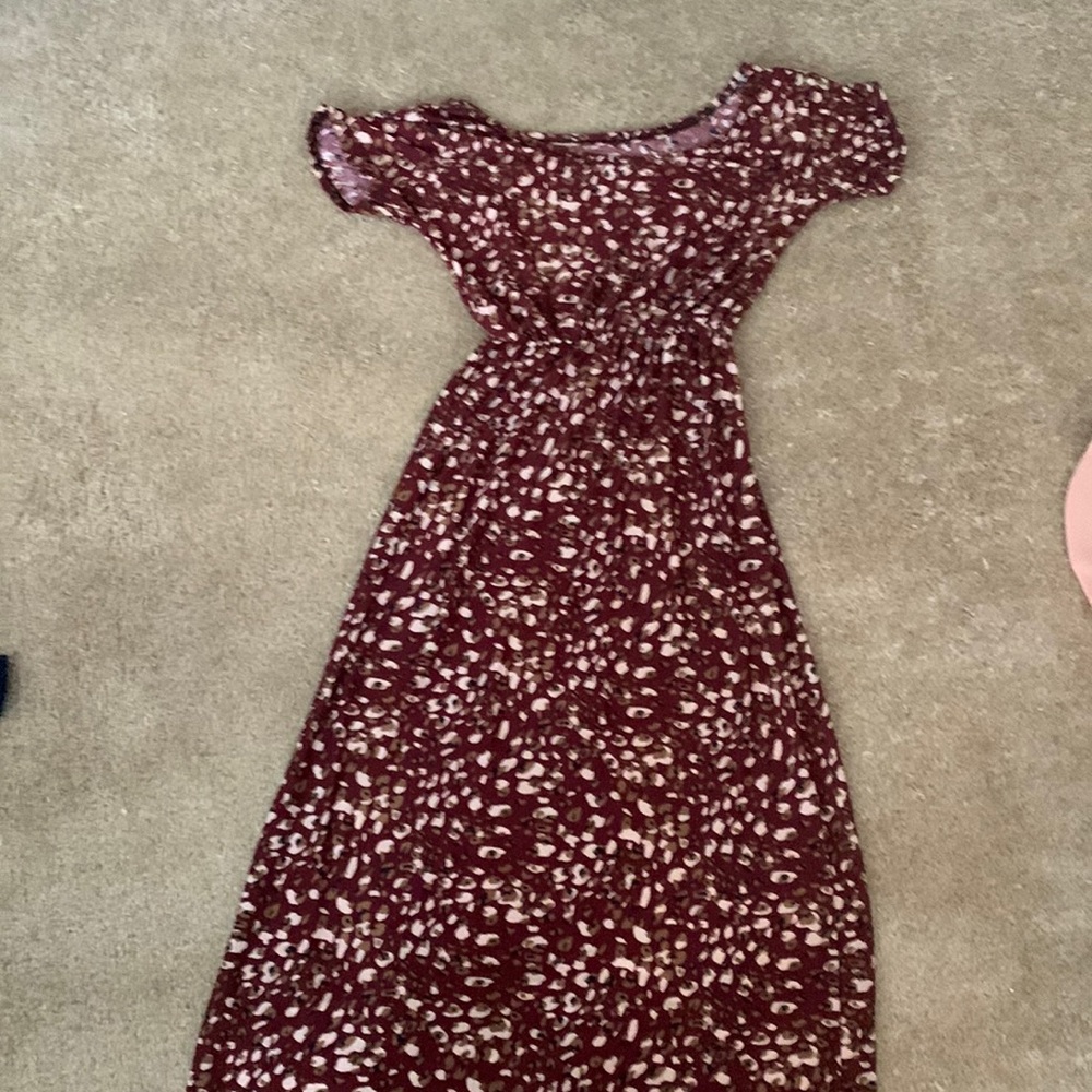 I am selling this self-made dress done in the Philippines.